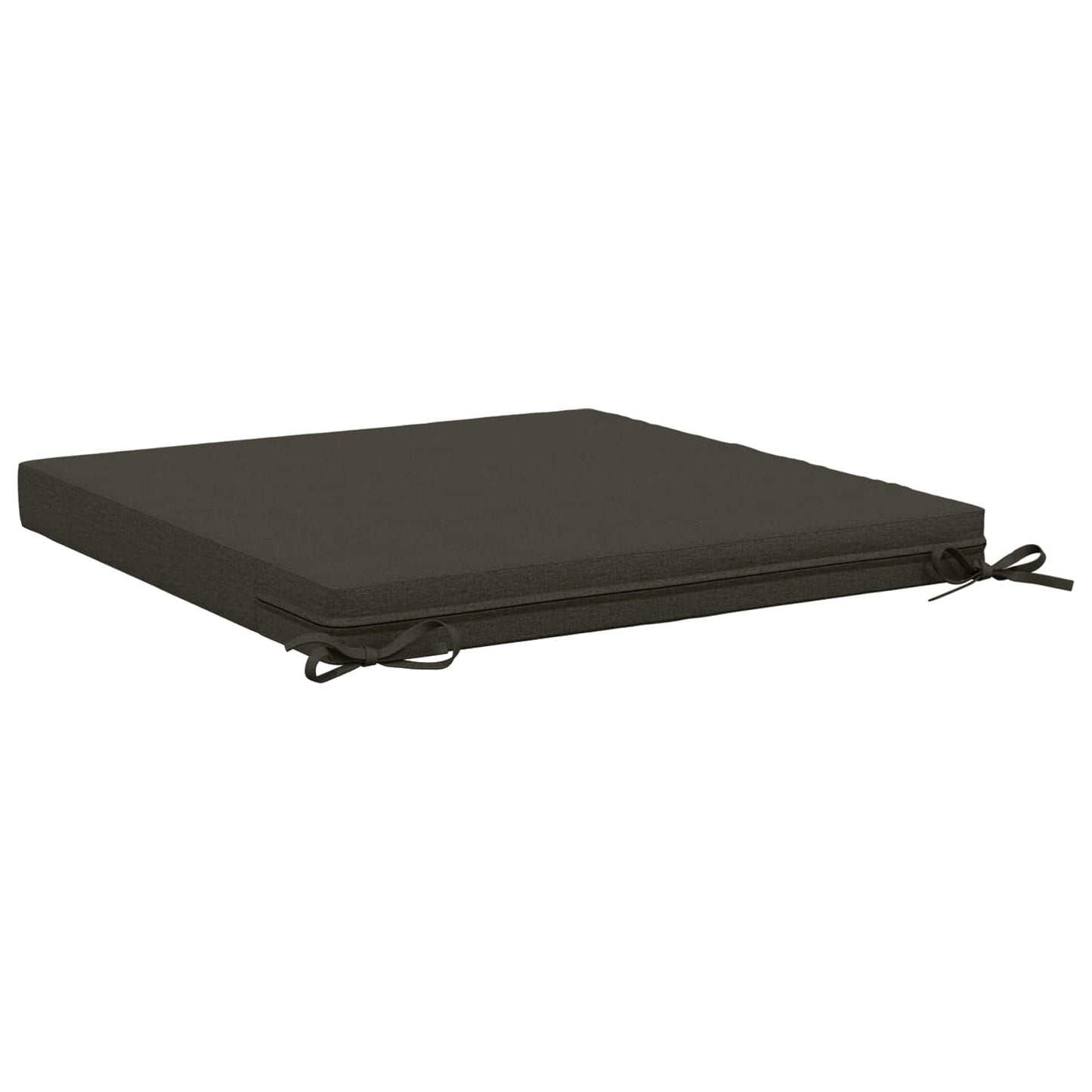 4-Piece Seat Cushions SOEST 4 pcs 100% Polyester Anthracite
