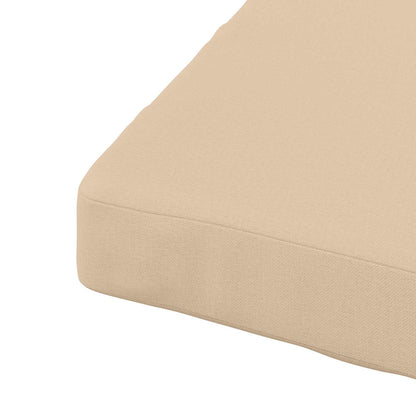 Seat Cushions SOEST 4 pcs 100% Polyester Cream 60 x 60 x 7 cm