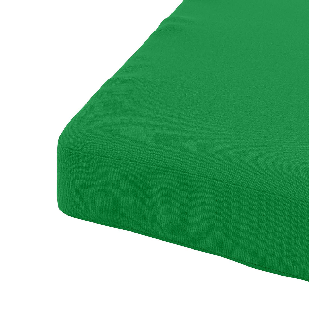 Seat Cushions SOEST 4 pcs 100% Polyester Green 60 x 60 x 7 cm
