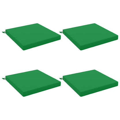 4-Piece Seat Cushions SOEST 4 pcs 100% Polyester Green
