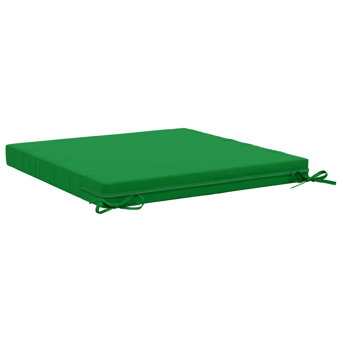 Seat Cushions SOEST 4 pcs 100% Polyester Green 60 x 60 x 7 cm
