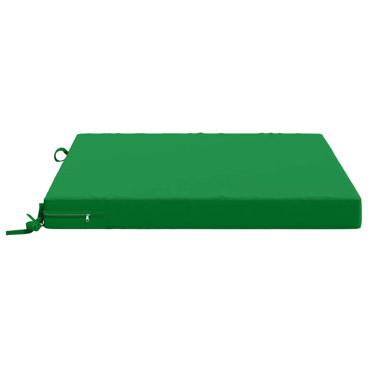 Seat Cushions SOEST 4 pcs 100% Polyester Green 60 x 60 x 7 cm