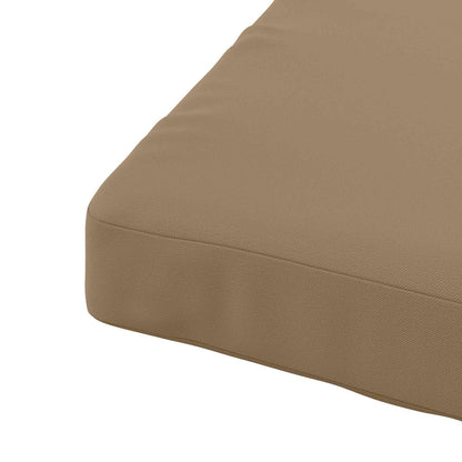 Seat Cushions SOEST 4 pcs 100% Polyester Taupe 60 x 60 x 7 cm