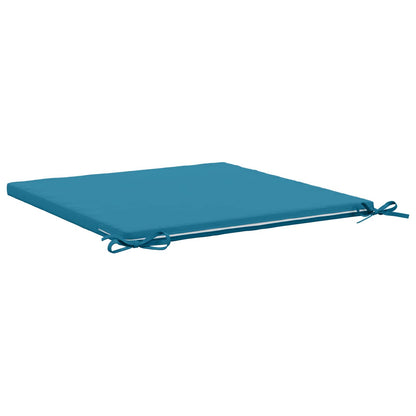 4-Piece Seat Cushions SOEST 4 pcs 100% Polyester Light Blue