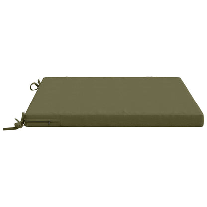 Seat Cushions SOEST 4 pcs 100% Polyester Olive Green