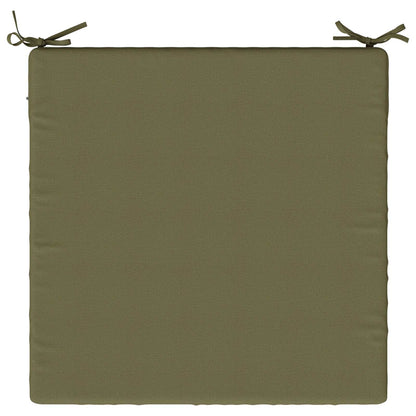 Seat Cushions SOEST 4 pcs 100% Polyester Olive Green