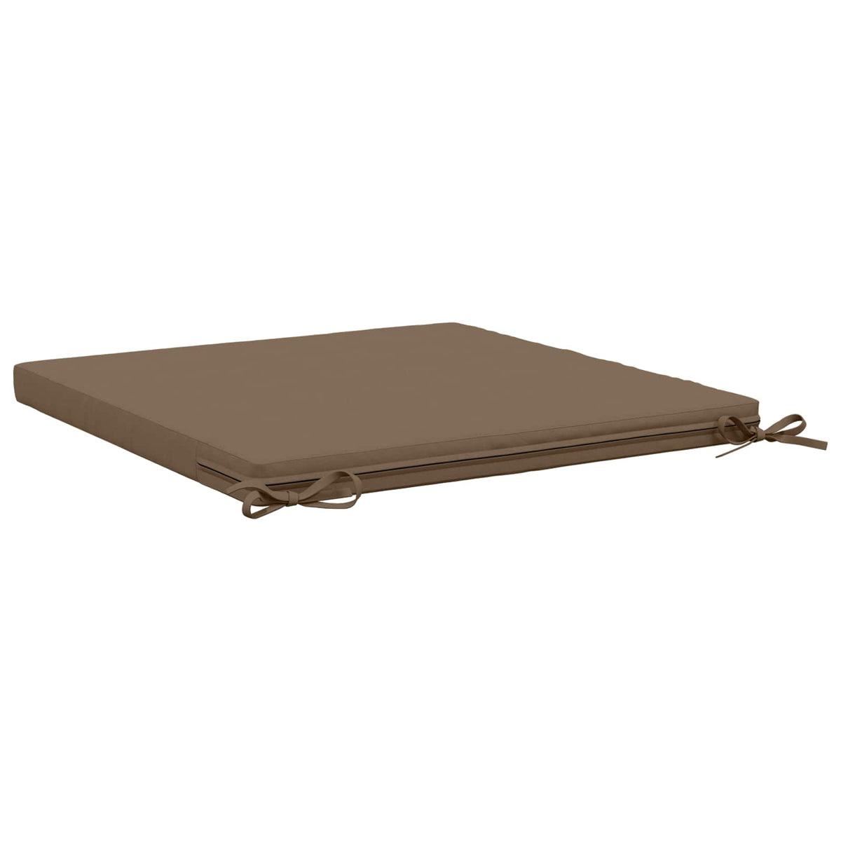 Seat Cushions SOEST 4 pcs 100% Polyester Taupe 70 x 70 x 5 cm