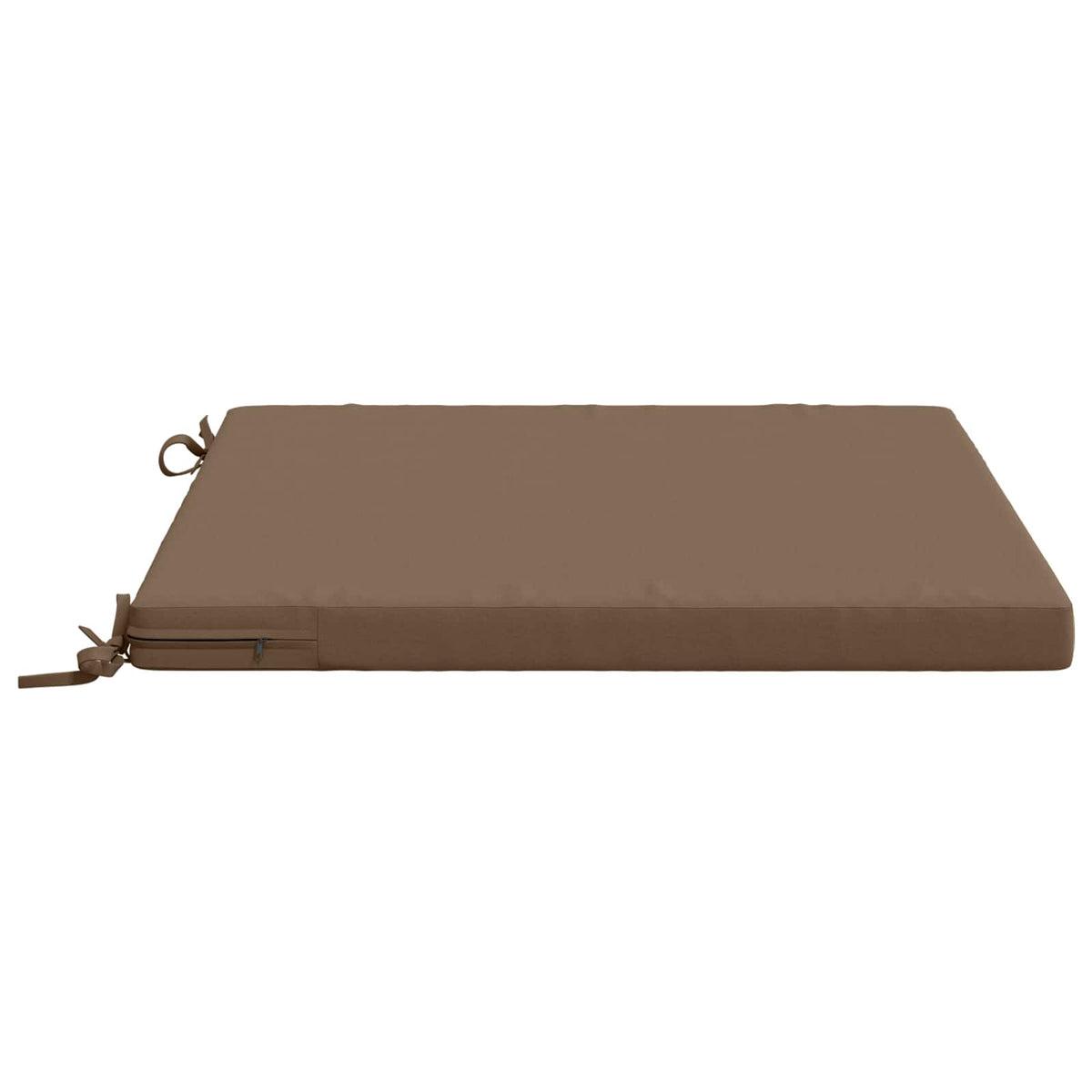 Seat Cushions SOEST 4 pcs 100% Polyester Taupe 70 x 70 x 5 cm