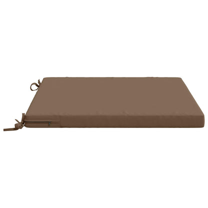 Seat Cushions SOEST 4 pcs 100% Polyester Taupe 70 x 70 x 5 cm