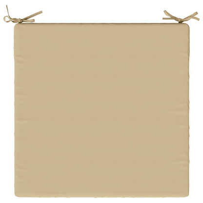 4-Piece Seat Cushions SOEST 4 pcs 100% Polyester Beige