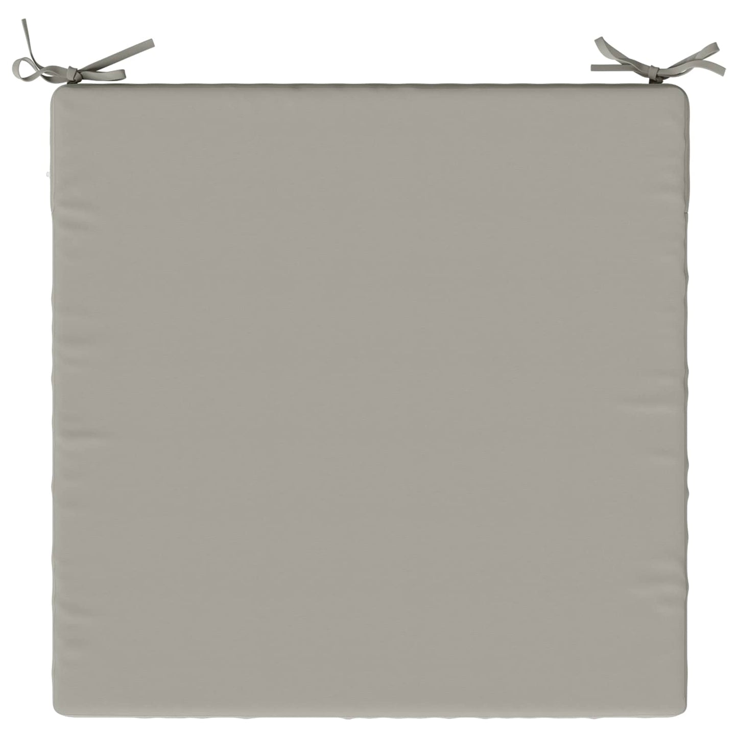 4-Piece Seat Cushions SOEST 4 pcs 100% Polyester Grey