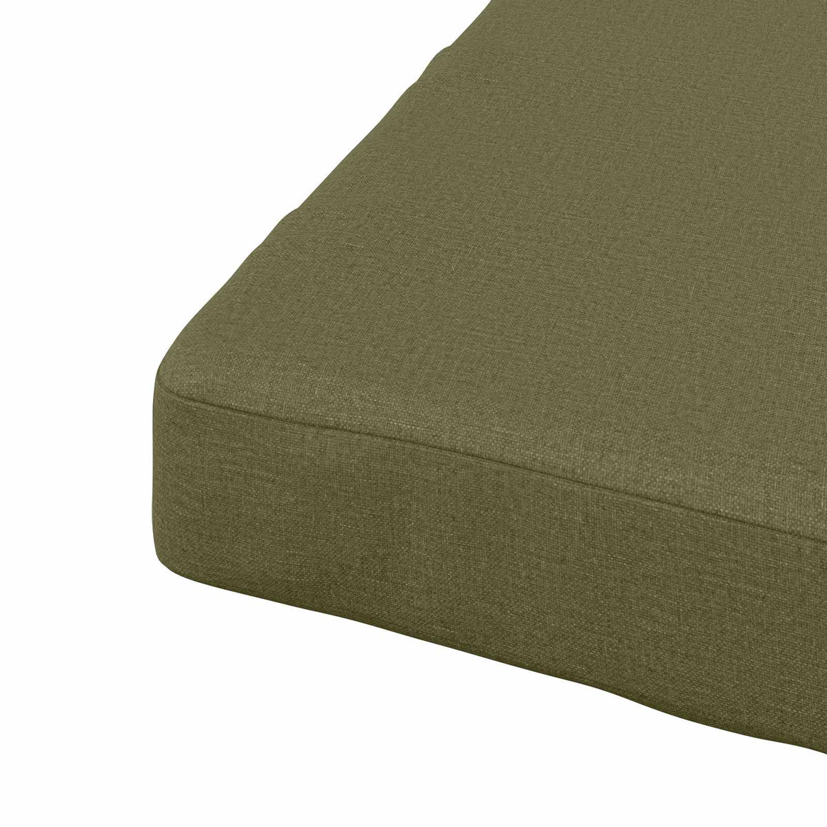 Seat Cushions SOEST 4 pcs 100% Polyester Olive Green