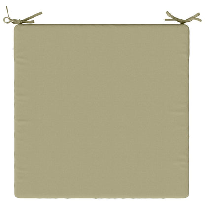 Seat Cushions SOEST 4 pcs 100% Polyester Light Green