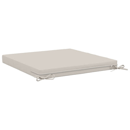 4-Piece Seat Cushions SOEST 4 pcs 100% Polyester White