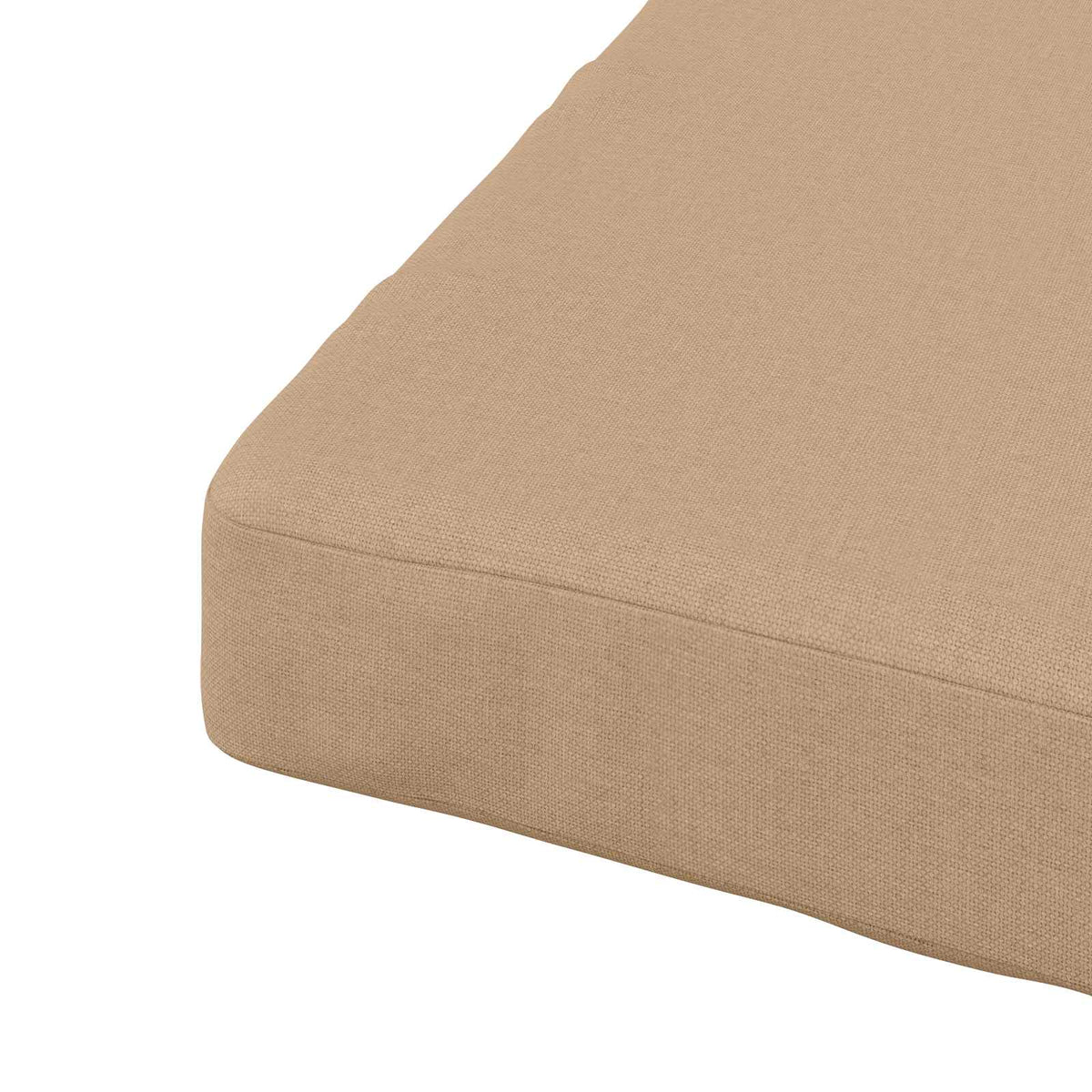Seat Cushions SOEST 4 pcs 100% Polyester Sand 70 x 70 x 7 cm