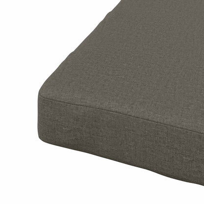 Seat Cushions SOEST 4 pcs 100% Polyester Grey 70 x 70 x 7 cm