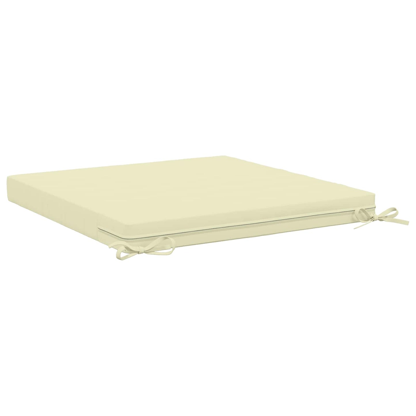 4-Piece Seat Cushions SOEST 4 pcs 100% Polyester Cream