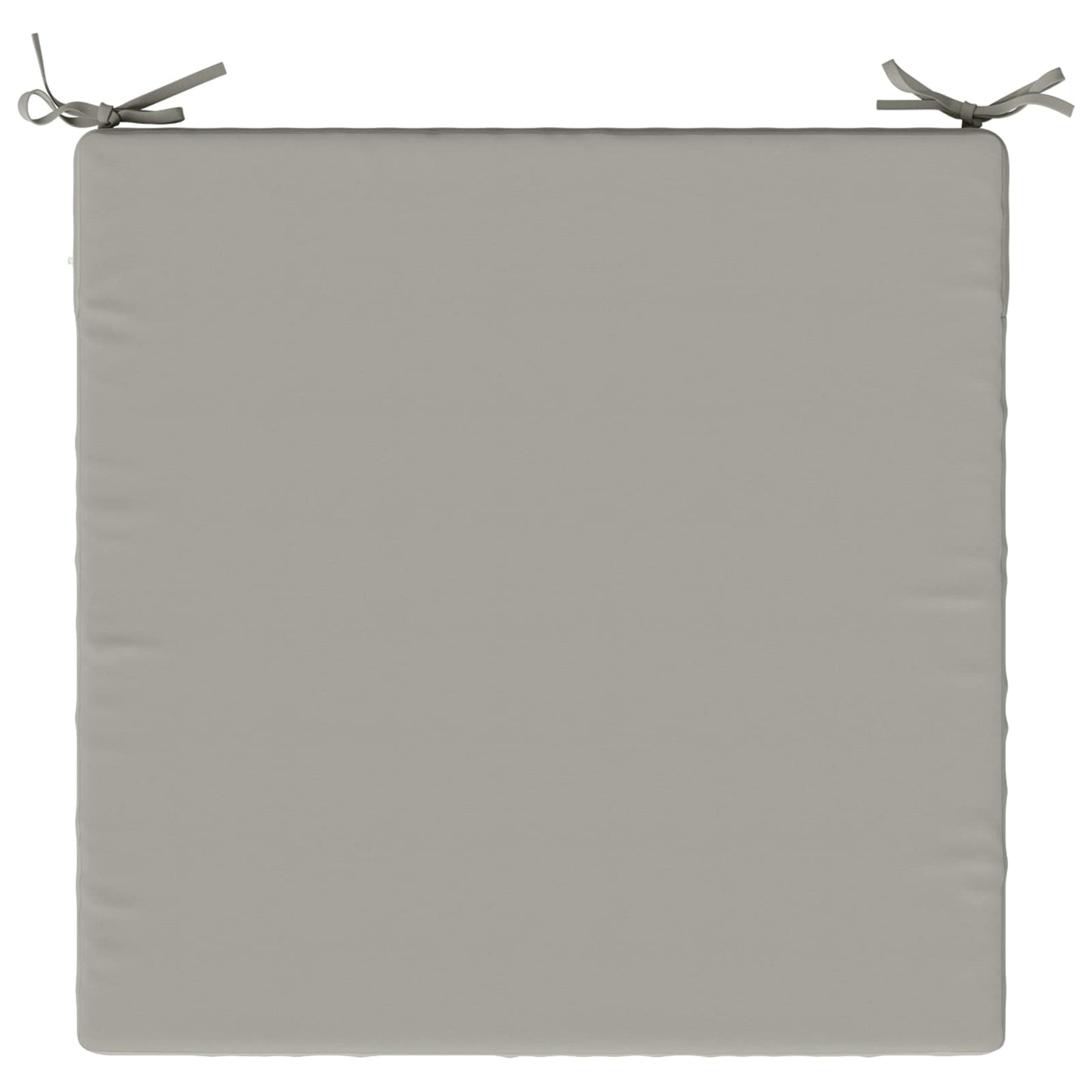 4-Piece Seat Cushions SOEST 4 pcs 100% Polyester Grey
