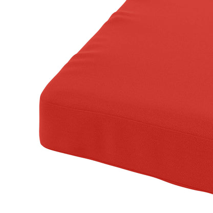 Seat Cushions SOEST 4 pcs 100% Polyester Red 70 x 70 x 7 cm