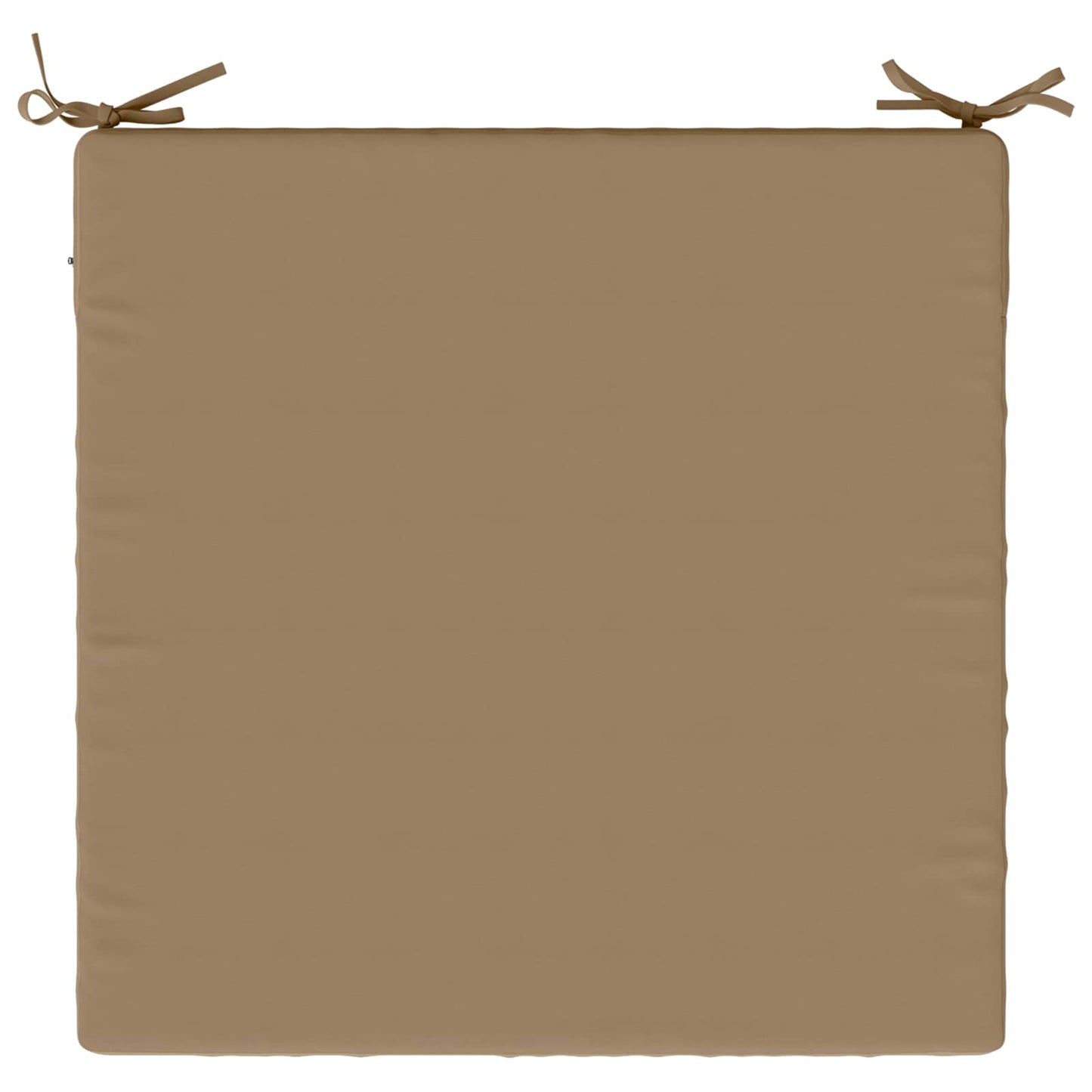 4-Piece Seat Cushions SOEST 4 pcs 100% Polyester Taupe