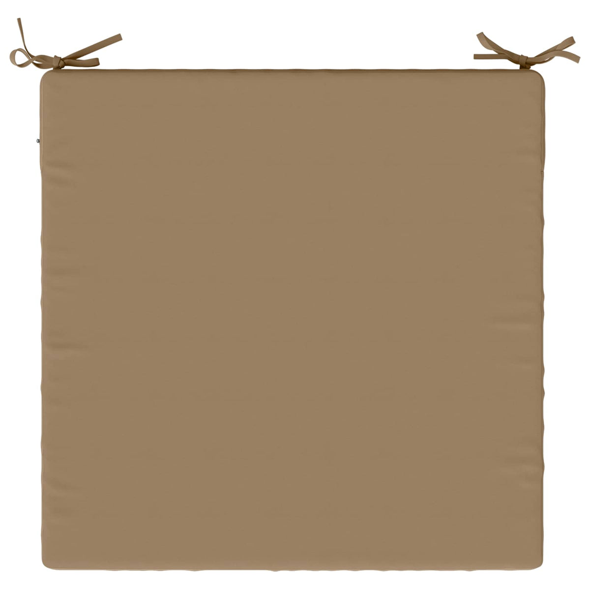 Seat Cushions SOEST 4 pcs 100% Polyester Taupe 70 x 70 x 7 cm