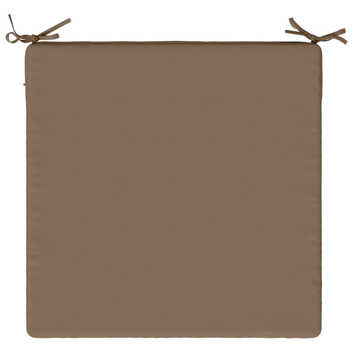 Seat Cushions SOEST 4 pcs 100% Polyester Taupe 80 x 80 x 3 cm