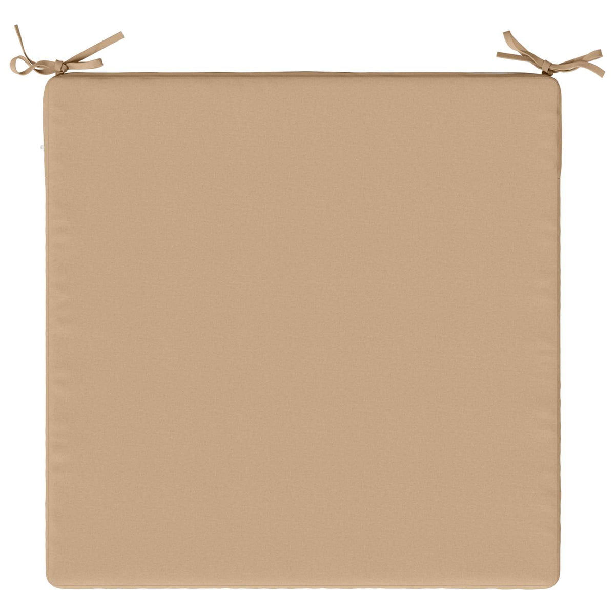 Seat Cushions SOEST 4 pcs 100% Polyester Sand 80 x 80 x 3 cm