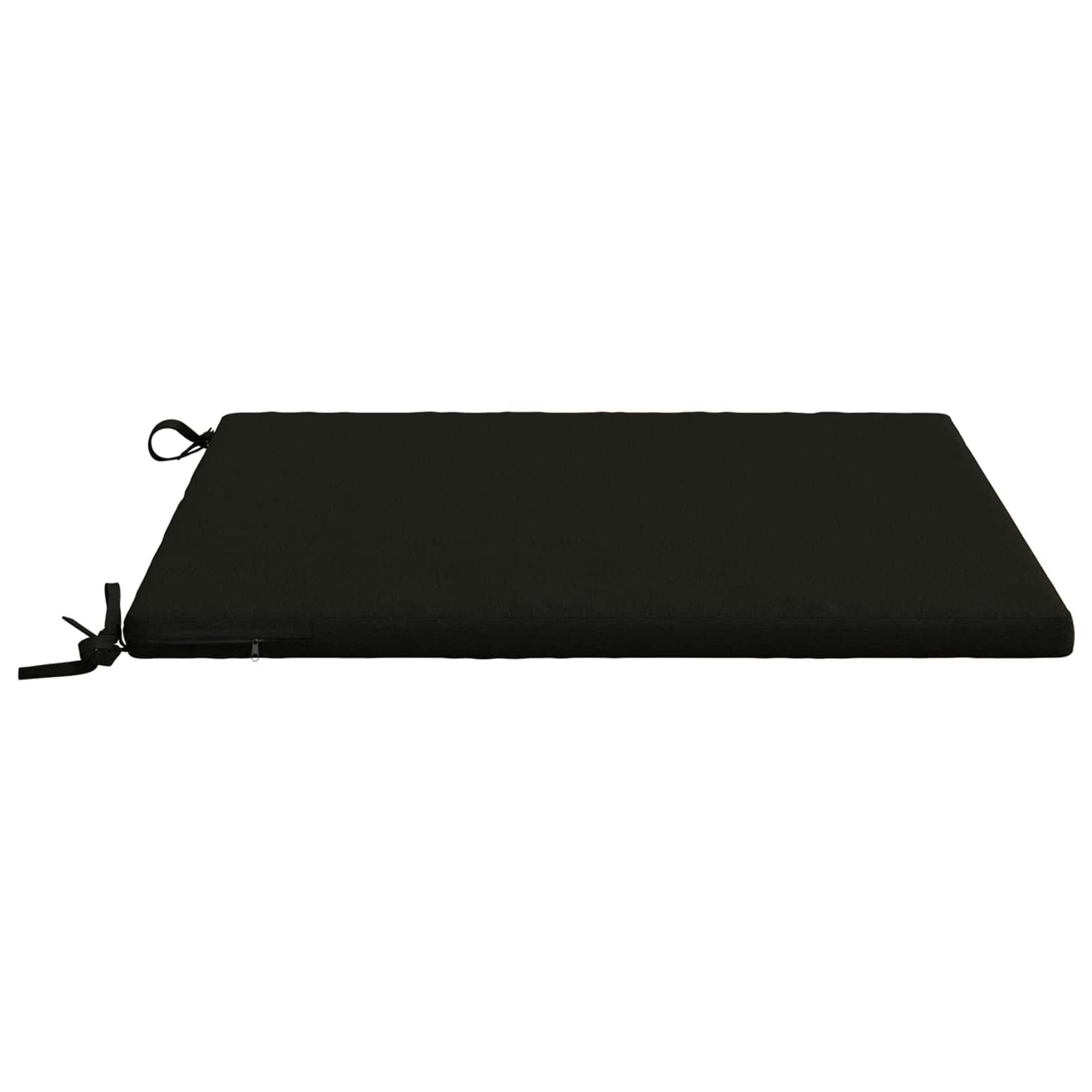 4-Piece Seat Cushions SOEST 4 pcs 100% Polyester Black