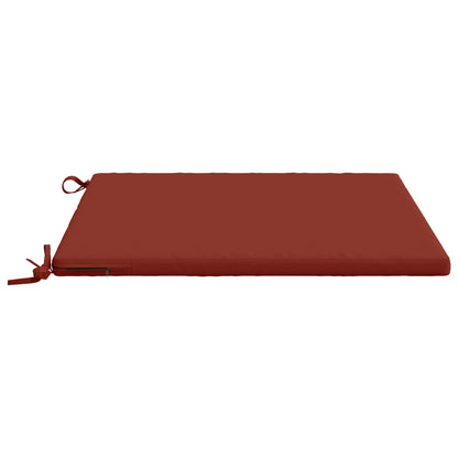 Seat Cushions SOEST 4 pcs 100% Polyester Red 80 x 80 x 3 cm