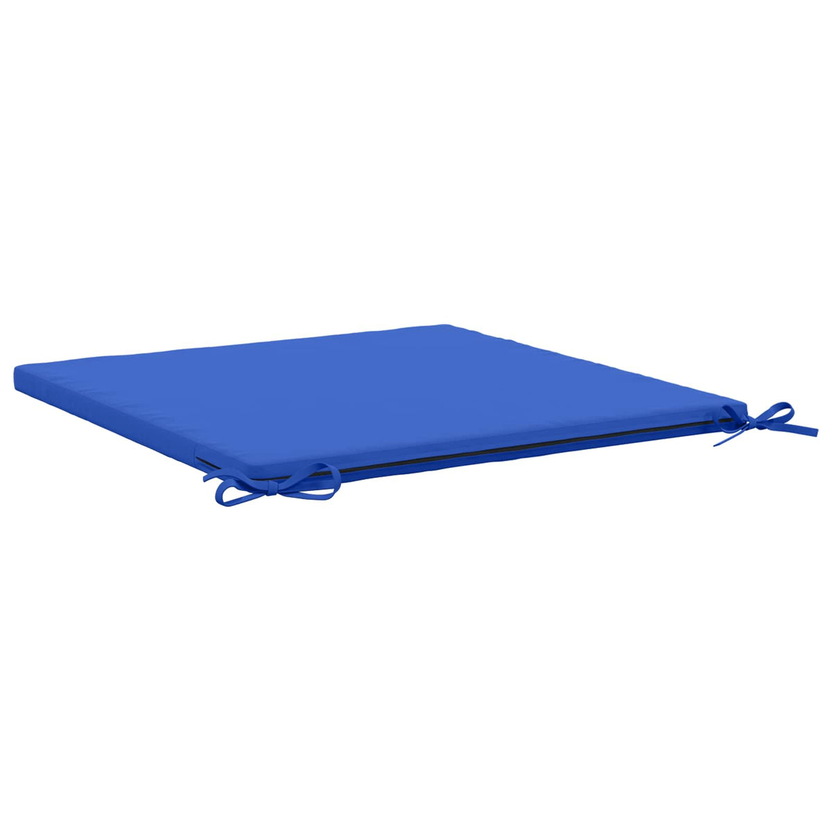 Seat Cushions SOEST 4 pcs 100% Polyester Royal Blue