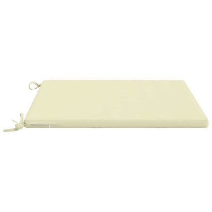 Seat Cushions SOEST 4 pcs 100% Polyester Cream 80 x 80 x 3 cm
