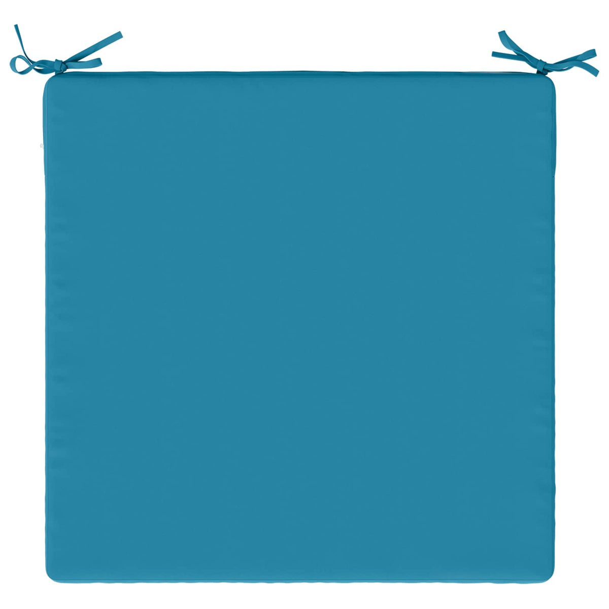 Seat Cushions SOEST 4 pcs 100% Polyester Light Blue