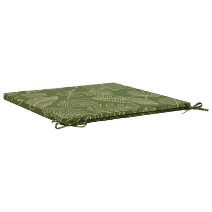 Seat Cushions SOEST 4 pcs 100% Polyester Leaf Design