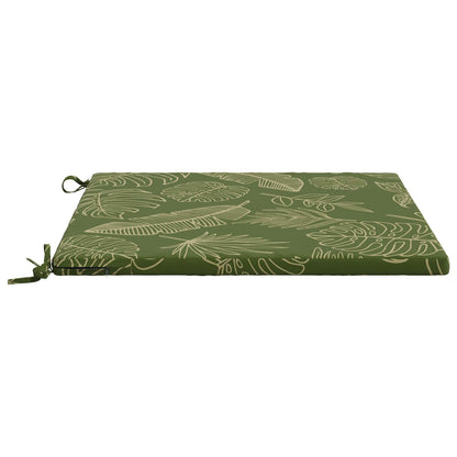 Seat Cushions SOEST 4 pcs 100% Polyester Leaf Design