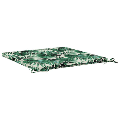 Seat Cushions SOEST 4 pcs 100% Polyester Leaf Pattern