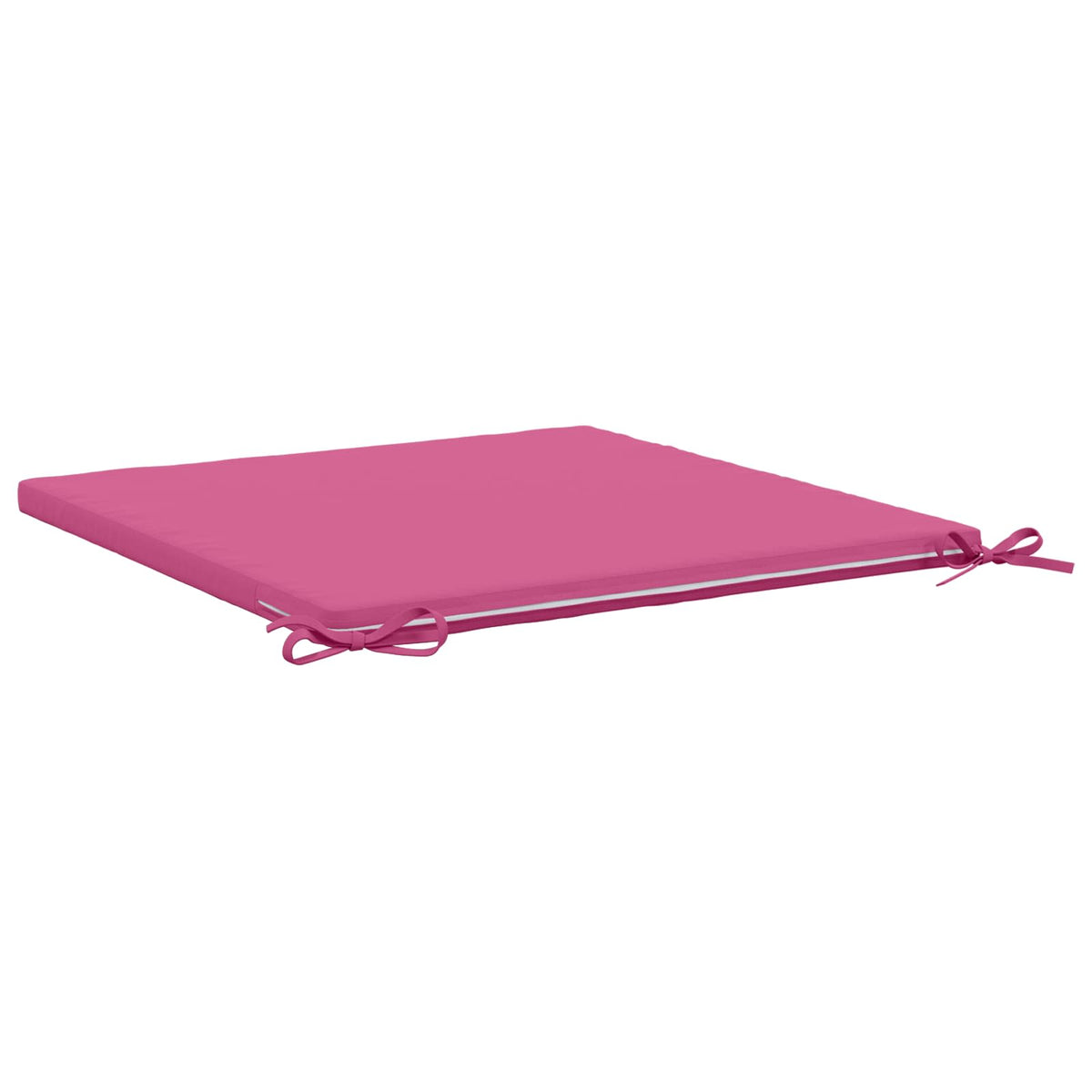 Seat Cushions SOEST 4 pcs 100% Polyester Pink 80 x 80 x 3 cm