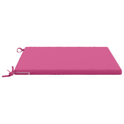 Seat Cushions SOEST 4 pcs 100% Polyester Pink 80 x 80 x 3 cm