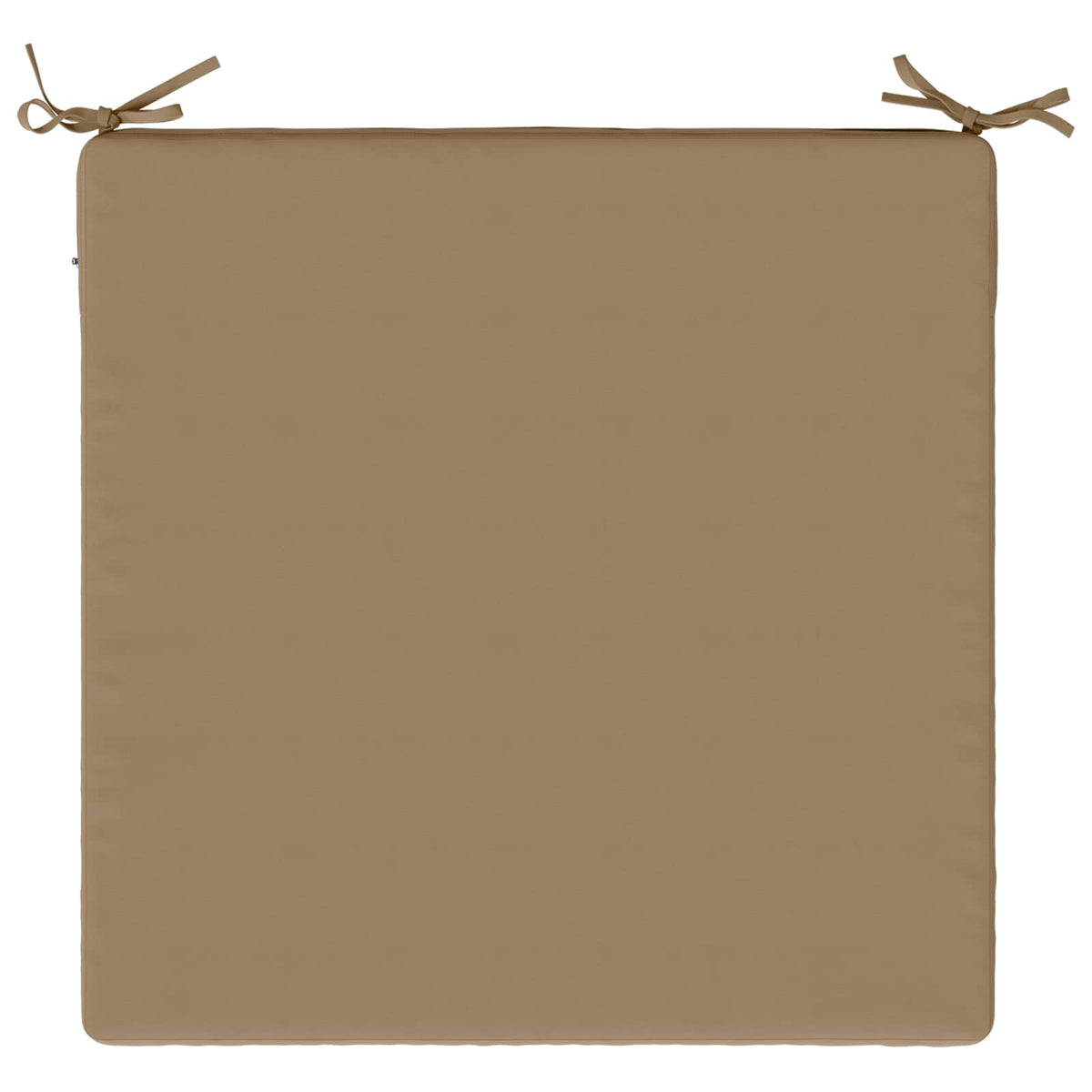 Seat Cushions SOEST 4 pcs 100% Polyester Taupe 80 x 80 x 3 cm
