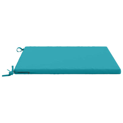 Seat Cushions SOEST 4 pcs 100% Polyester Turquoise