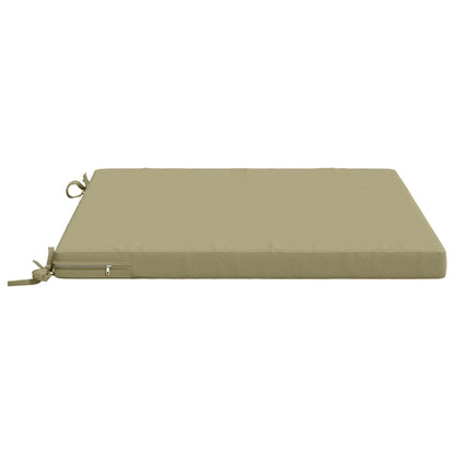 Seat Cushions SOEST 4 pcs 100% Polyester Light Green