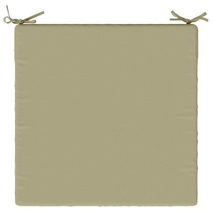 Seat Cushions SOEST 4 pcs 100% Polyester Light Green
