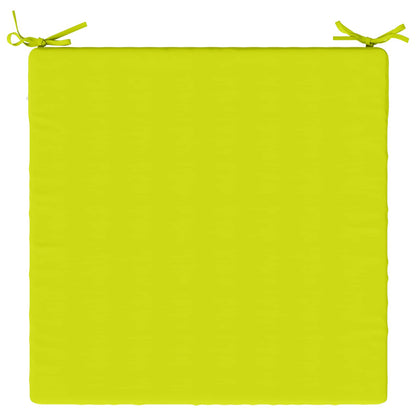 4-Piece Seat Cushions SOEST 4 pcs 100% Polyester Bright Green