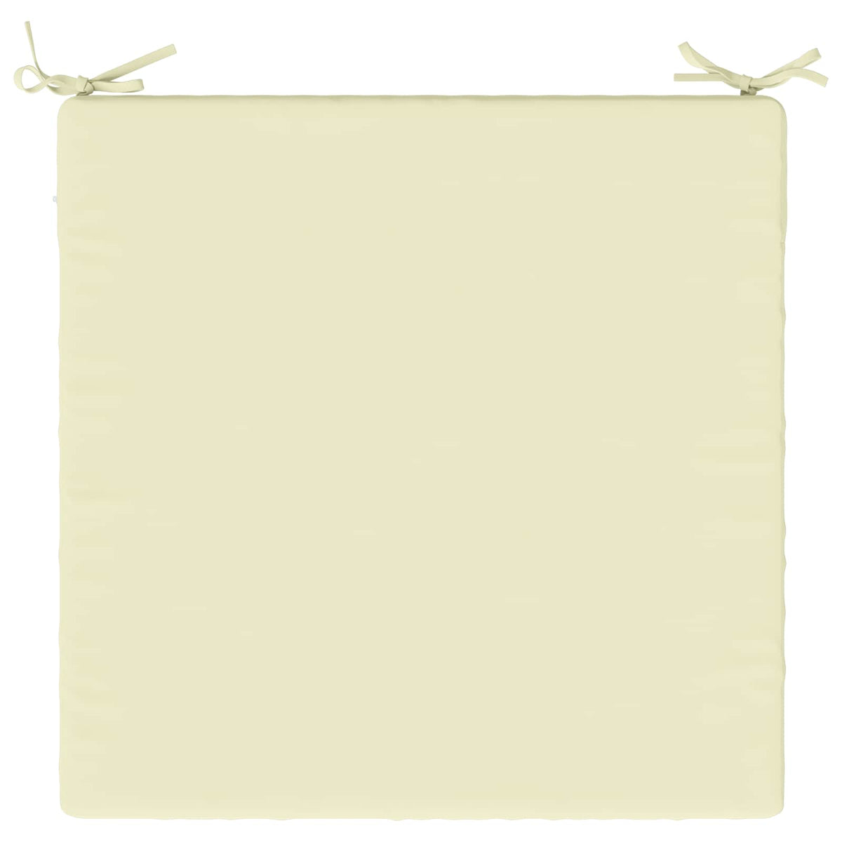 Seat Cushions SOEST 4 pcs 100% Polyester Cream 80 x 80 x 5 cm