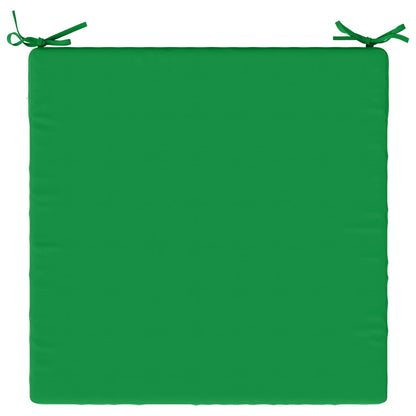 Seat Cushions SOEST 4 pcs 100% Polyester Green 80 x 80 x 5 cm