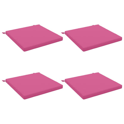 4-Piece Seat Cushions SOEST 4 pcs 100% Polyester Pink