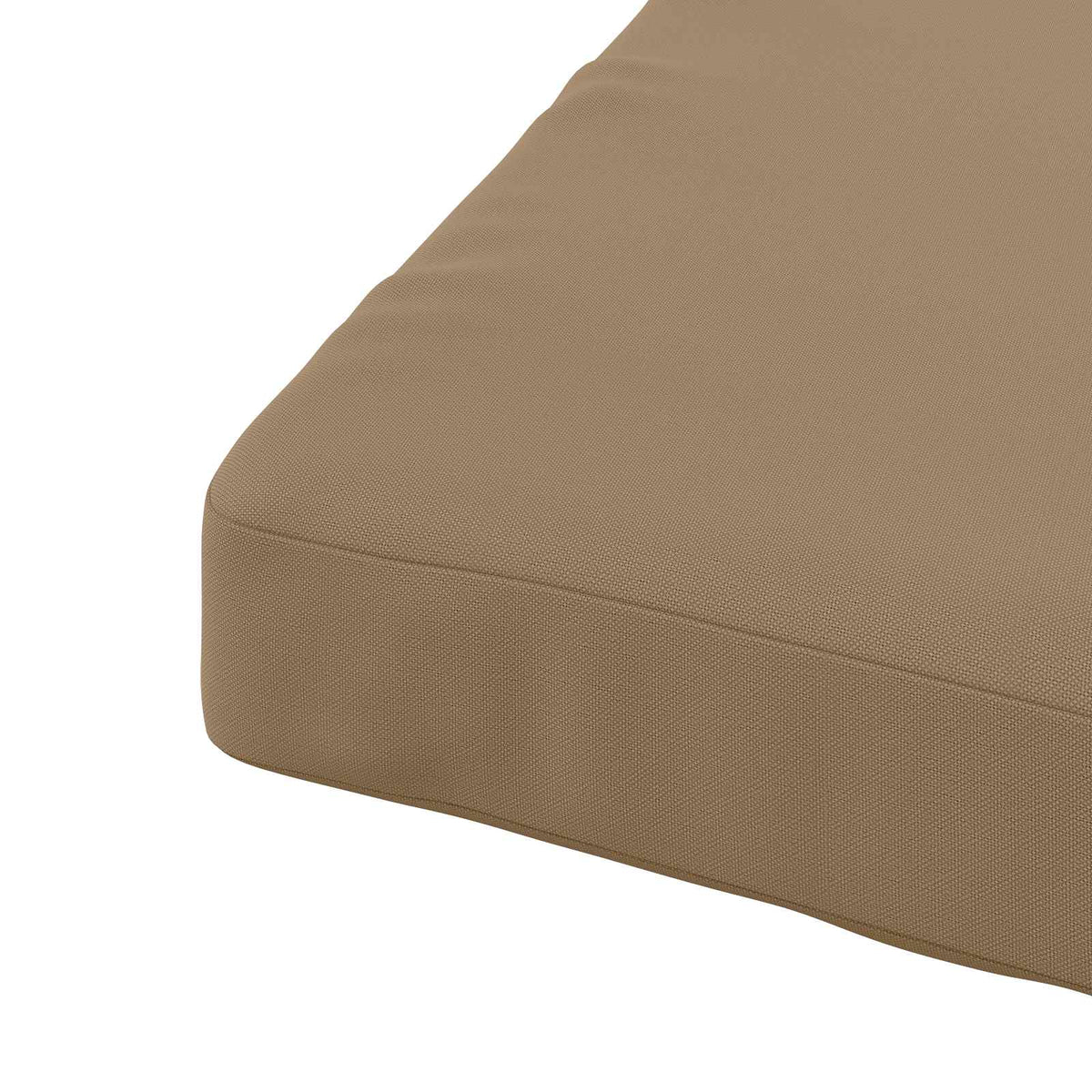 Seat Cushions SOEST 4 pcs 100% Polyester Taupe 80 x 80 x 5 cm