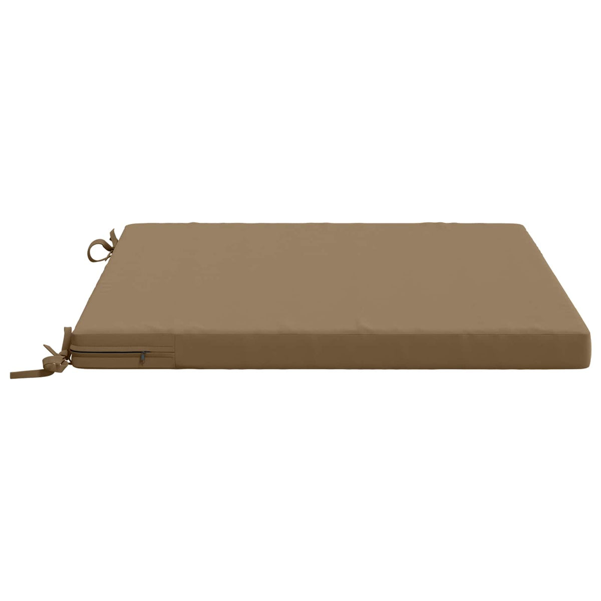 Seat Cushions SOEST 4 pcs 100% Polyester Taupe 80 x 80 x 5 cm