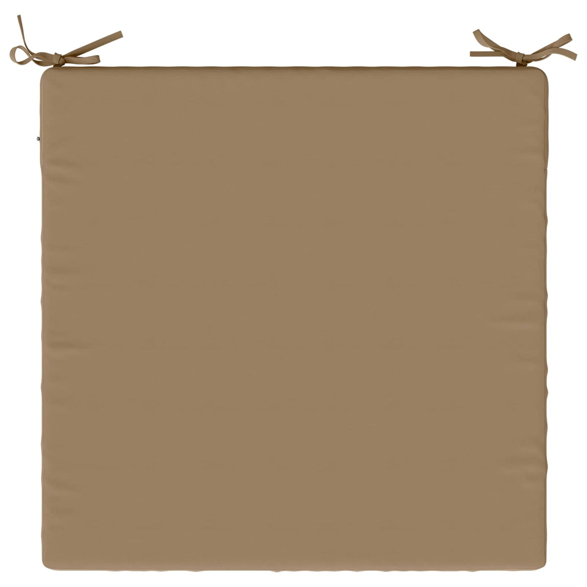 Seat Cushions SOEST 4 pcs 100% Polyester Taupe 80 x 80 x 5 cm