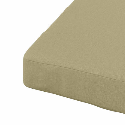 Seat Cushions SOEST 4 pcs 100% Polyester Light Green