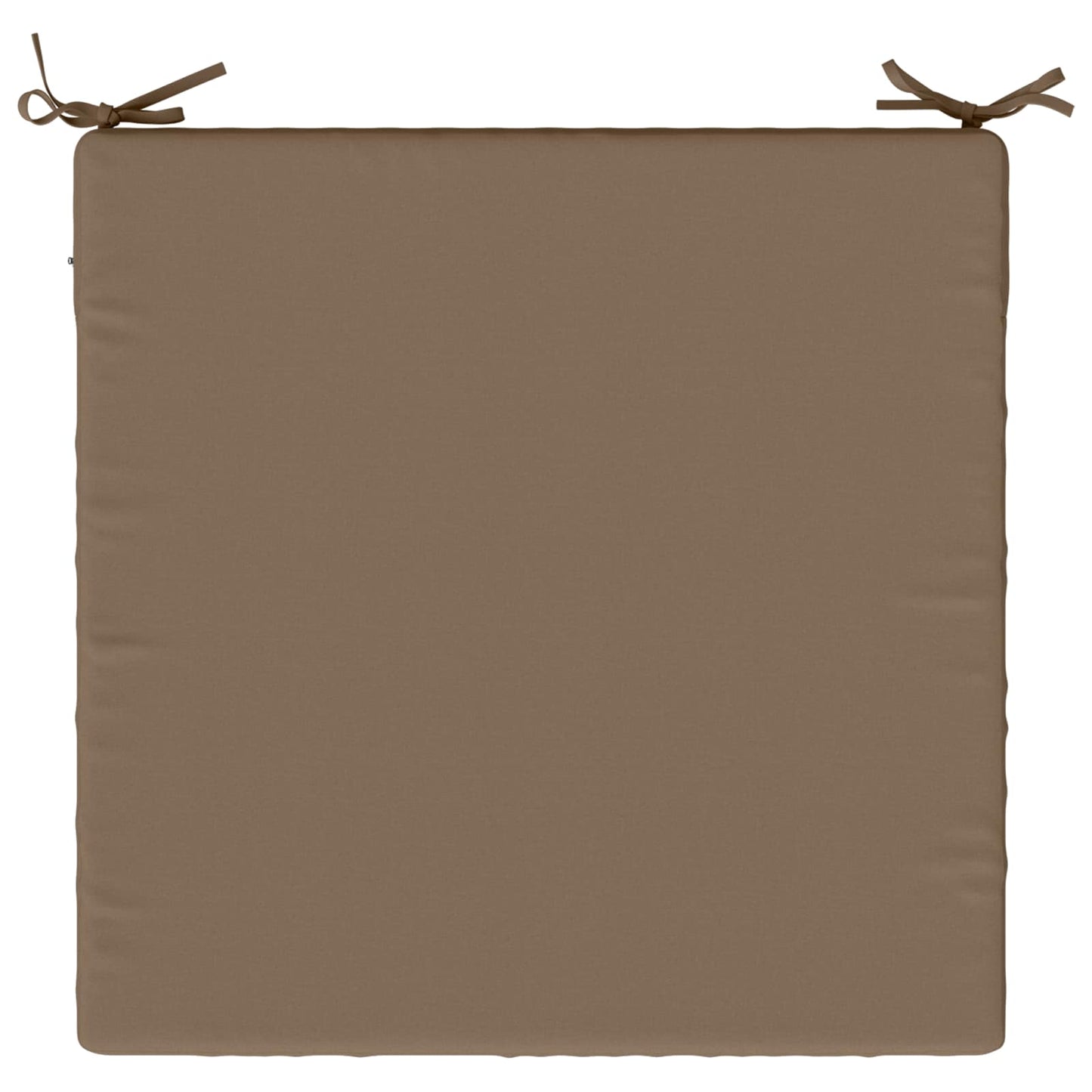 4-Piece Seat Cushions SOEST 4 pcs 100% Polyester Taupe